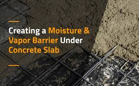 vapor barrier under concrete slab