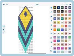 the best seed bead pattern maker app