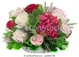We did not find results for: Floral Arrangement Bouquet With White Pink Yellow Roses And Purple Hortensia Hydrangea Close Up Isolated White Canstock