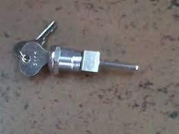 zinc alloy file cabinet lock nickel