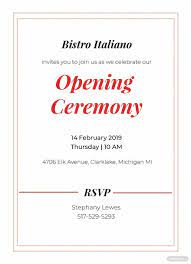 grand opening invitation template in