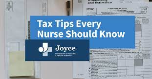 tax tips every nurse should know