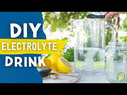 how to make your own electrolyte drink