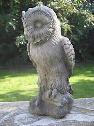 Stone Owl Garden Statue Garden Ornament