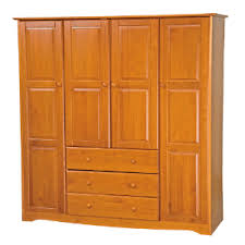 Woodtone laminate wardrobe, dark cherry, 72by rush furniture. Solid Wood Wardrobe Closet More Than A Furniture Store