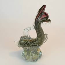 Murano Glass Fish Figurine By Alfredo