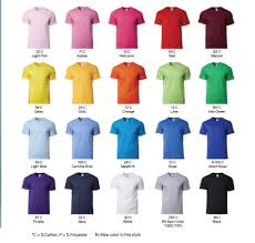 Gildan T Shirt Color Chart 2012 Dreamworks