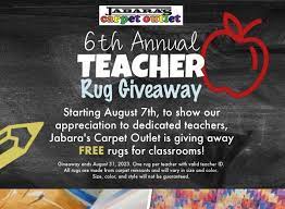 teacher rug giveaway in wichita ks