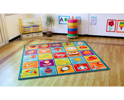 children s square alphabet clroom carpet