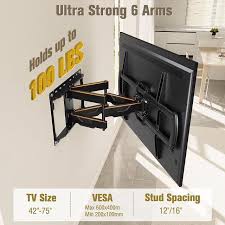 Tv Mount Bracket For Most 42 75 Inch