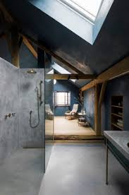 75 black concrete floor bathroom ideas