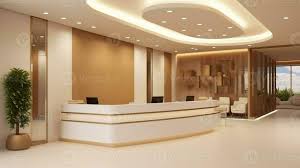 spa or beauty clinic reception luxury