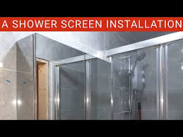 Shower Screen Installation Fitting A