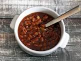 barbecue beans from the crock pot