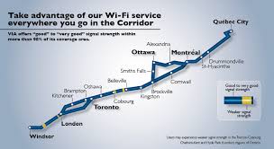 Free Wifi Via Rail