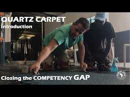 seamless flooring and quartz carpet