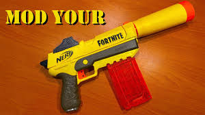 Orange tip on item included in photos due to etsy policy. Nerf Fortnite Sp L Shhh Mod Extending The Magazine Capacity Youtube