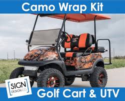 Golf Cart Wrap Camo Wrap Realtree Wrap