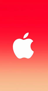 Wallpaper, background, wallpapers, backgrounds, iphone, android, hd, hq, high quality, xs, xs max, 8, 7, plus, note, galaxy, rainbow, apple, iphone only, ios. Red Apple Logo Wallpapers Iphone 4 Wallpaper Cave