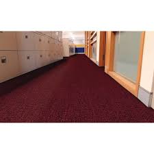 trafficmaster viking berry red 12 ft wide x cut to length 11 5 oz olefin loop carpet
