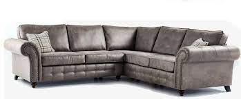 leather corner sofa oakland brown or