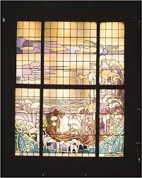 catalan art nouveau stained glass
