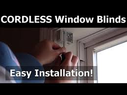 How To Install Cordless Window Blinds