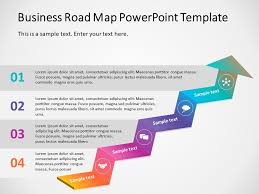 Use Business Roadmap Powerpoint Template To Showcase And