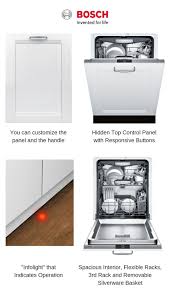 These two cycles are new and have improved bosch's drying capabilities. Panel Ready Dishwasher 3 Best Panel Ready Dishwashers In 2021 Review