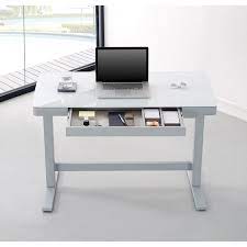 Adjustable Height Desk White D