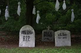 halloween how to diy tombstones