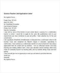 Teaching Job Cover Letter Teacher Job Cover Letter Sarppotanistco