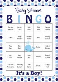 The sizes of the cards are adjusted so that each quantity fills the page. Free Printable Baby Bingo Template Printable Bingo Cards