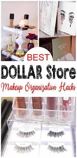 dollar makeup organization hacks