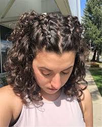 Braiding, particularly in cultures with a strong african influence, is a. Cute And Pretty Curly Hairstyles To Look Stylish In 2020 Page 42 Of 44 Cute Hostess For Modern Women In 2020 Braids For Short Hair Curly Hair Styles Naturally Curly Hair Braids