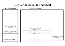 Curtain Panel Sizes Sheer Inches Wall Glass Thickness