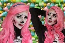 creepy cute skeleton makeup tutorial