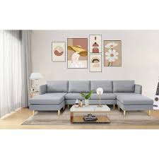 couch double wide chaise lounge sofa