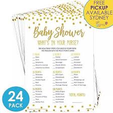 baby shower party supplies 24 sheets