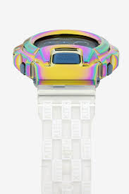 I wear neon colored shoes, i wear rainbow nato straps on i love color! Kith X G Shock Gm 6900 Rainbow Watch Collab Hypebae