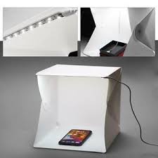 Mini Led Light Box Photography Photo Studio Portable Tent Backdrop Lighting Cube Ebay