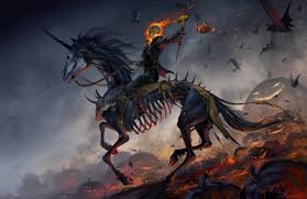 ghost rider horse riding 1080p laptop