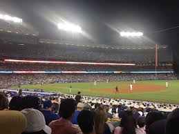 Dodger Stadium Section 34fd Row S Seat 4 Los Angeles