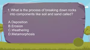 reading page 36 rock cycle erosion