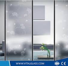 china ultra white frosted glass with