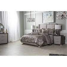 taupe queen 9 piece bedding collection