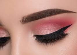 bridal eye makeup step by step images