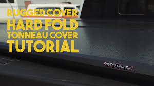 rugged cover hard folding tonneau cover