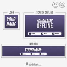 Our twitch panels make sure that the page below your livestream window looks professional and twitch panels are boxes or graphics that appear below your live stream in your streaming profile on. Purple Pixel Twitch And Youtube Templates