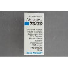 novolin 70 30 insulin 70 u 30 u ml